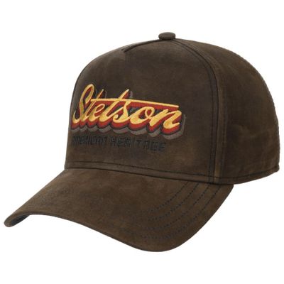 Trucker Cap Oily Goat Suede Mud - Stetson
