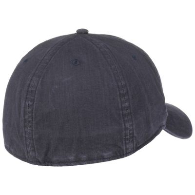 Baseball Cap Fitted Delave Organic Cotton Navy - Stetson