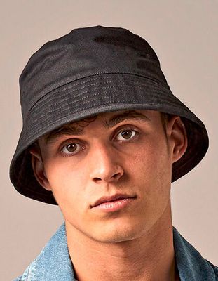 EarthAware® Organic Cotton Bucket Hat Black - Beechfield