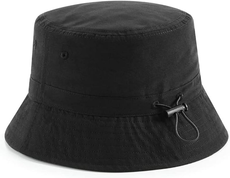 Recycled Polyester Bucket Hat Black - Beechfield
