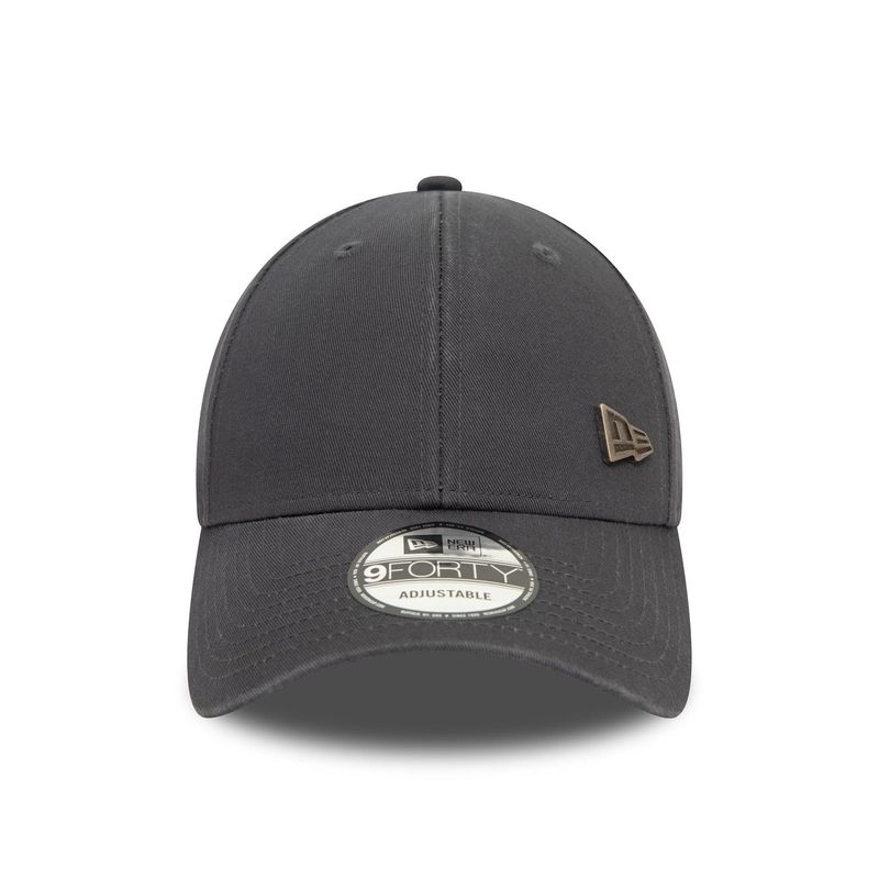 New Era Pin Dark Grey 9FORTY Adjustable Cap - New Era