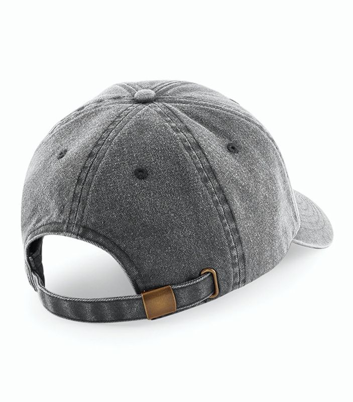 Vintage Dad Cap Low Profile Black - Beechfield