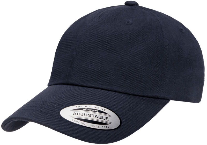 Dad Cap Low Profile Cotton Twill Navy - Yupoong