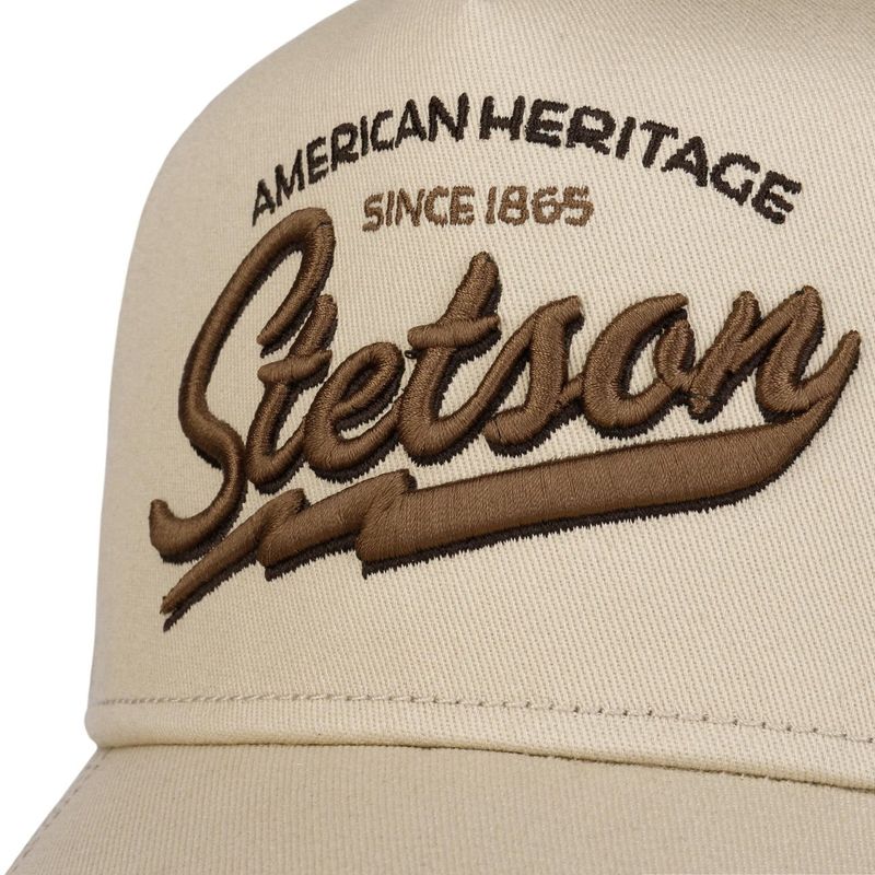 Stetson American Heritage Classic Trucker Cap Beige