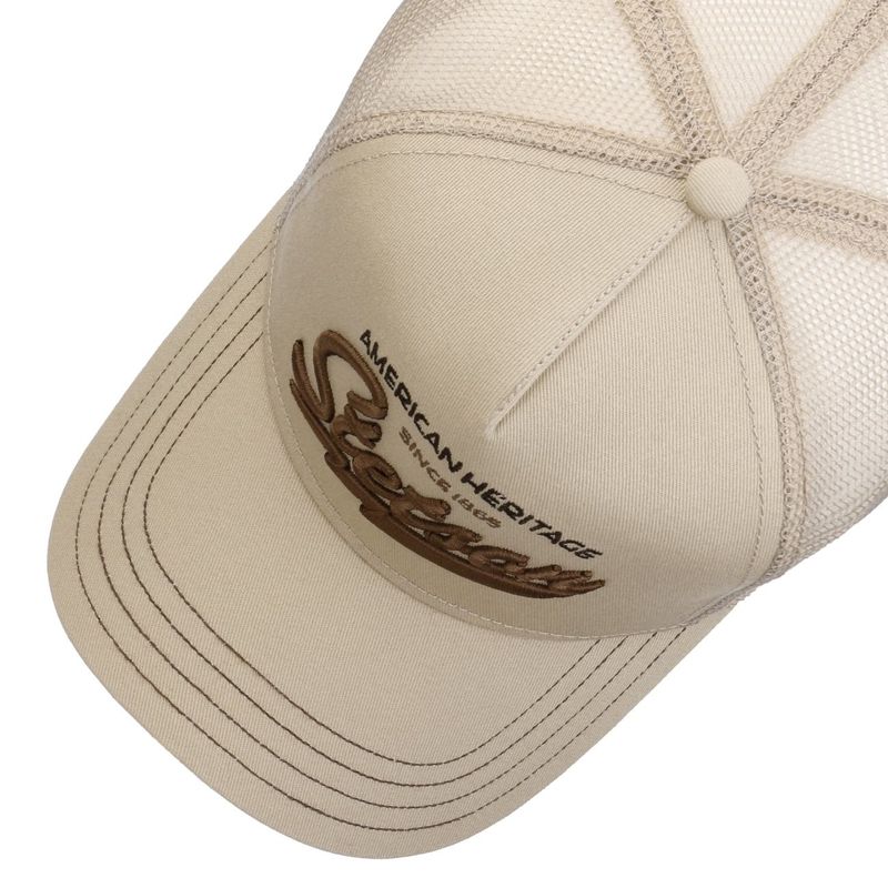 Stetson American Heritage Classic Trucker Cap Beige