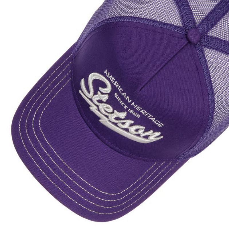Stetson Trucker Cap American Heritage Classic Violet