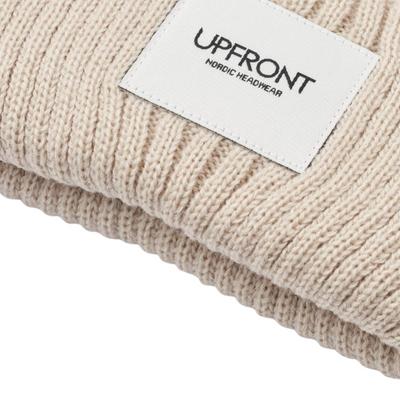 HAZE Fisherman Winter Beanie Off White - Upfront