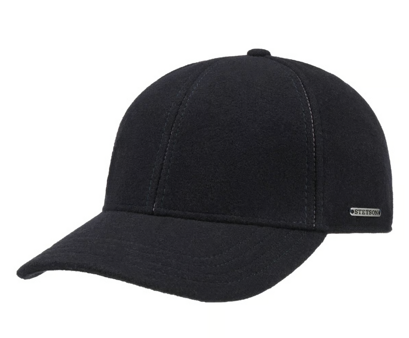 Stetson Wool Cashmere Ear Flaps Navy