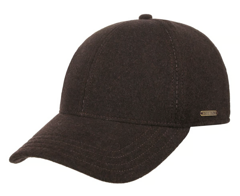 Stetson Wool Cashmere Ear Flaps Brown