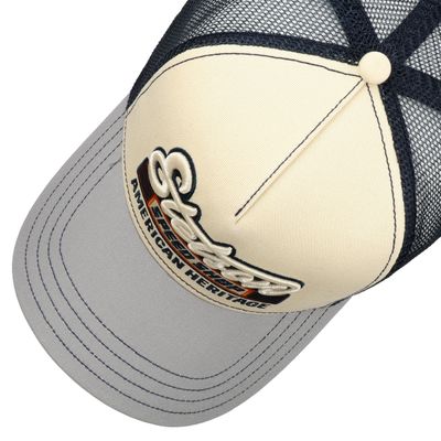 Stetson Trucker Speed Shop Grey Beige
