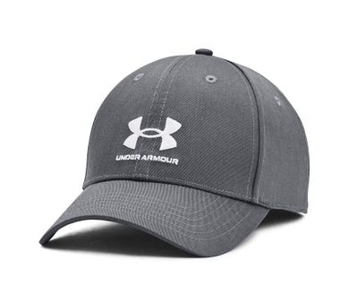 UA Branded Adjustable Cap Pitch Grey - Under Armour