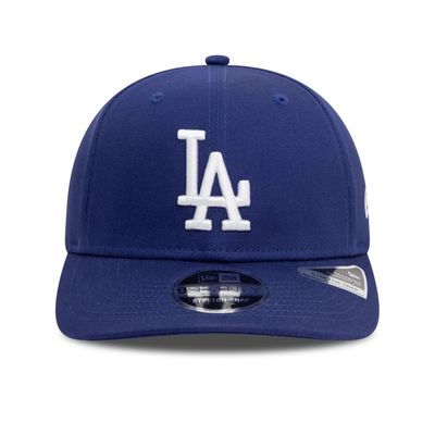 LA Dodgers Official Team Colour Dark Blue 9SEVENTY Stretch Snap Adjustable Cap - New Era