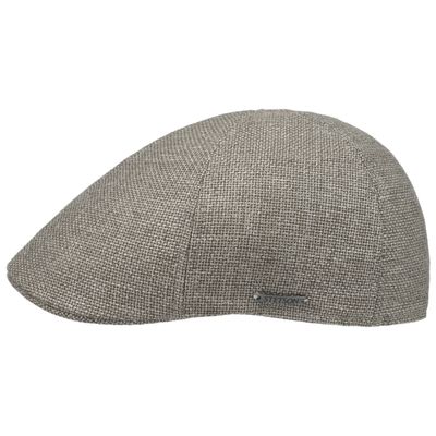 Texas Taleco Flat Cap Grey/Beige  - Stetson