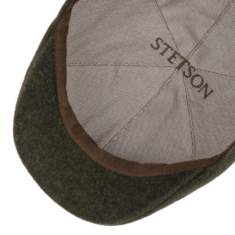 Texas Wool/Cashmere Moss Gatsby Cap - Stetson