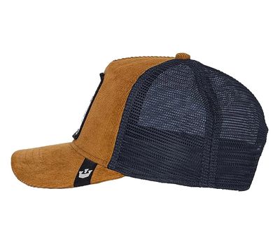 Panthuroy Panther Cord Whiskey Trucker Cap - Goorin Bros