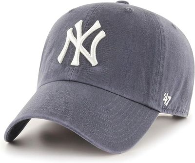 New York yankees Clean Up Grey/White Adjustable - 47 Brand