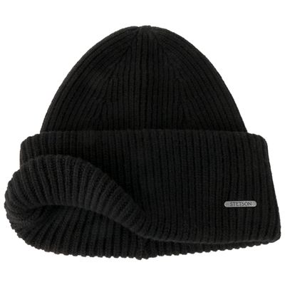 Stetson Classic Uni Wool Beanie Black