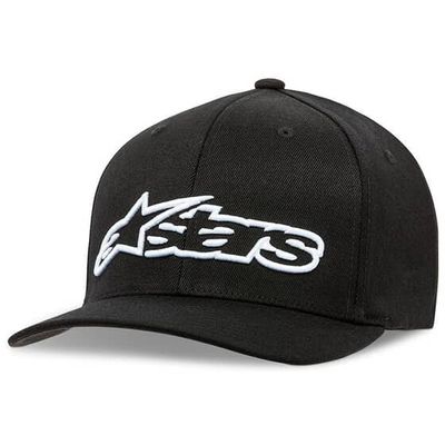 Blaze Flexfit Hat Black/White Flexfit Keps - Alpinestars