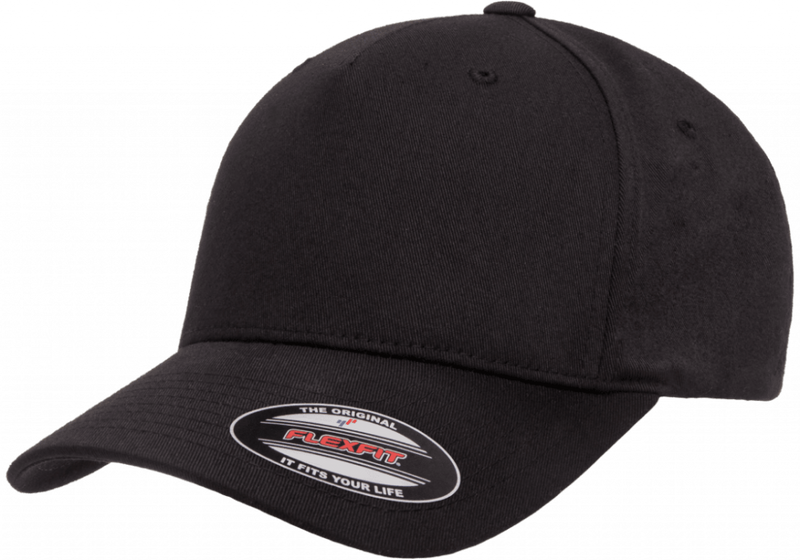 Flexfit 5-Panel Premium Black 6560 - Yupoong