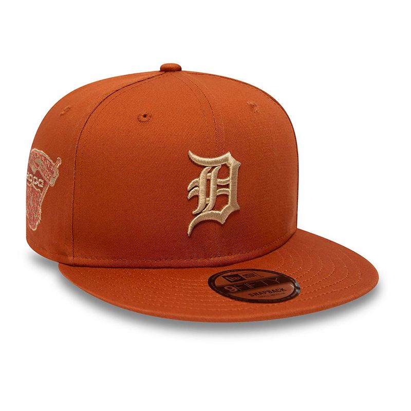 9fifty Detroit Tigers Medium Brown Side Patch - New Era