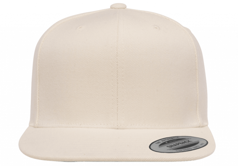 YP Classics Premium Snapback Natural 6089M från Yupoong i lager