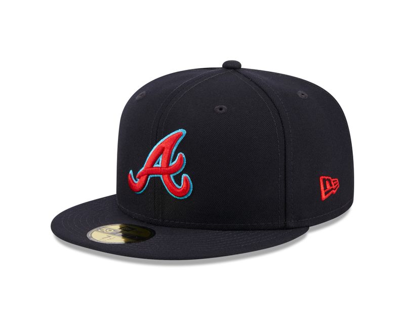 59fifty - Fathers Day Atlanta Braves MLB Side Patch Navy - New Era