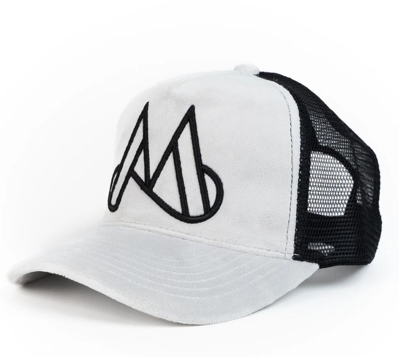 Maggiore Unlimited Edition M logo Black/Grey Trucker Cap