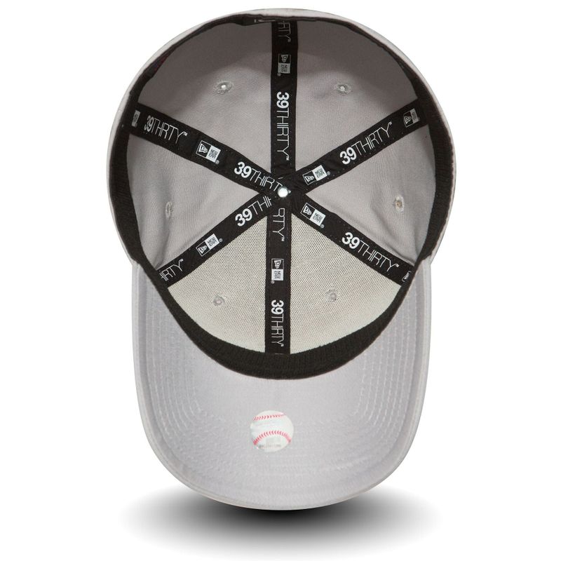 New York Yankees League Essential Grey 39THIRTY Stretch Fit Cap - New Era