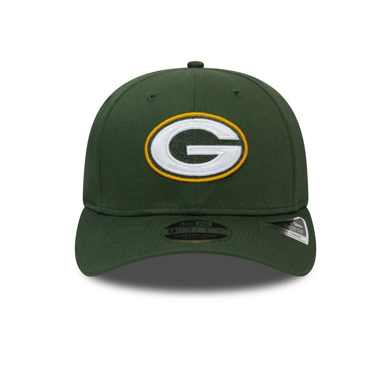 9Fifty Green Bay Packers TEAM Stretch Snap Grön - New Era