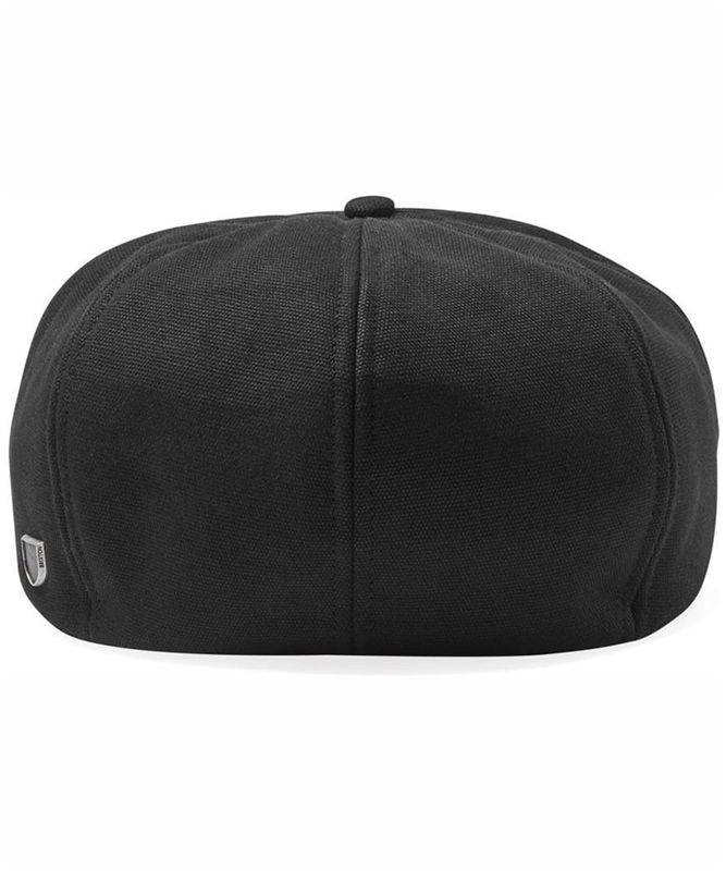 Brixton Brood Sherpa Newsboy Cap Black - Brixton