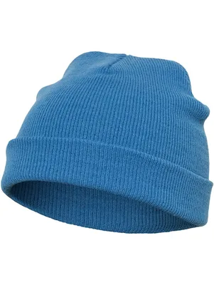 Yupoong Heavyweight Beanie Short Carolina Blue