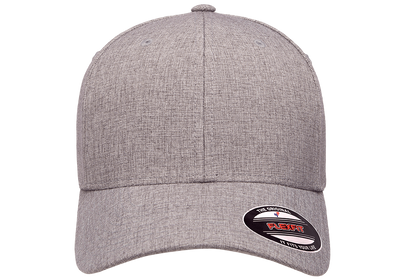 Flexfit® Heatherlight Grey Melange Cap - Flexfit/Yupoong