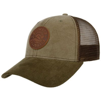 Baseball Cap Leather Patch Stetson