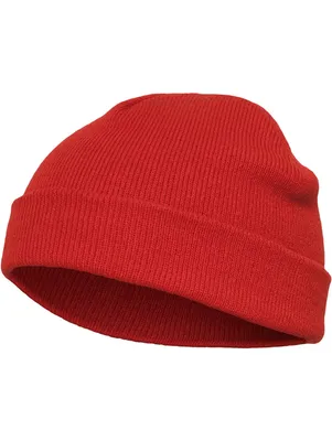 Yupoong Heavyweight Beanie Short Red