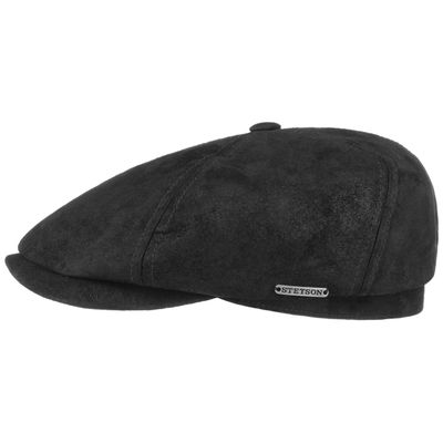 Stetson 6-Panel Cap Pigskin Black