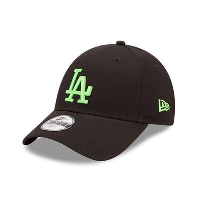 9forty LA Dodgers Neon Logo Kids Black - New Era