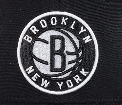 Brooklyn Nets NBA Snapback Black - Mitchell & Ness