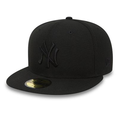 Black On Black New York Yankees Black 59FIFTY Fitted Cap - NOS - New Era