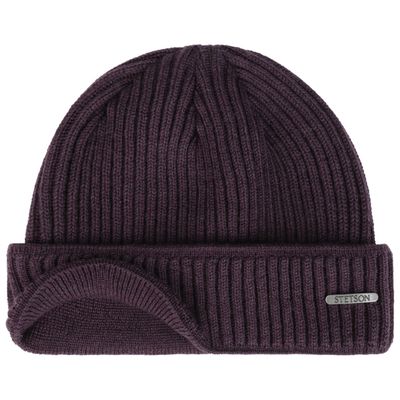 Stetson Parkman Knit Beanie Purple