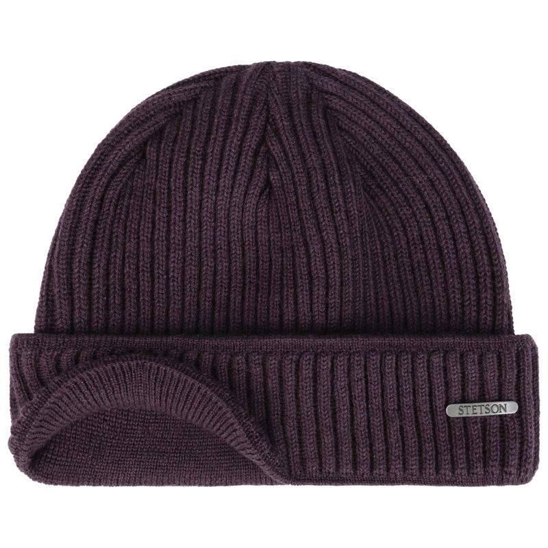 Stetson Parkman Knit Beanie Purple