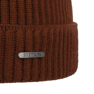 Stetson Beanie Merino Rust