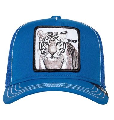 Kids Stripe Earner Trucker Keps Blue - Goorin Bros