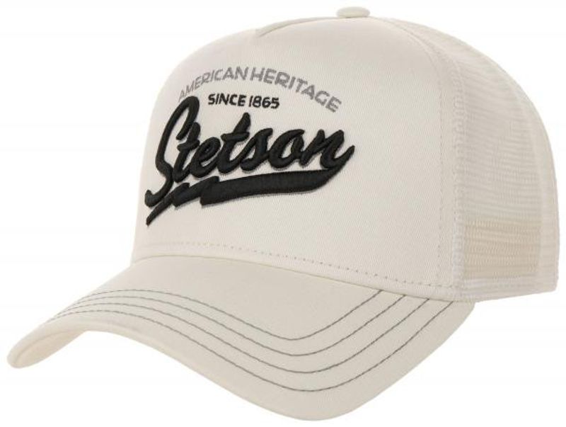 Trucker Cap American Heritage Classic White  - Stetson