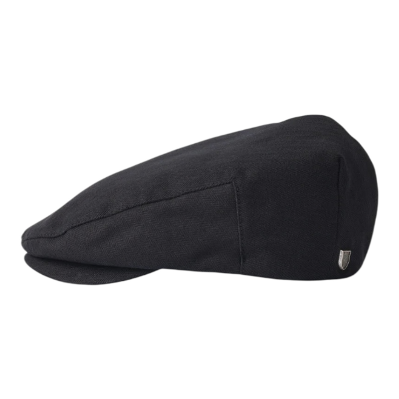 Brixton Hooligan Flat Cap Black