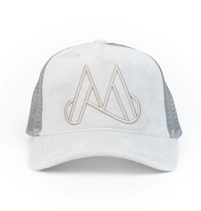Maggiore Unlimited Edition M logo Grey Trucker Cap