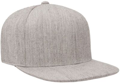 210® Premium Fitted Heather Grey - Flexfit/Yupoong
