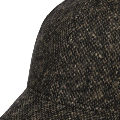 Classic Donegal Tweed Black/Mud Cap - Stetson