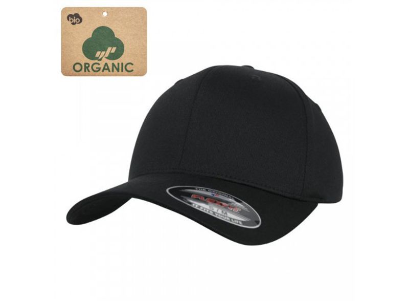 6277OC Organic Cotton Flexfit Black - Yupoong