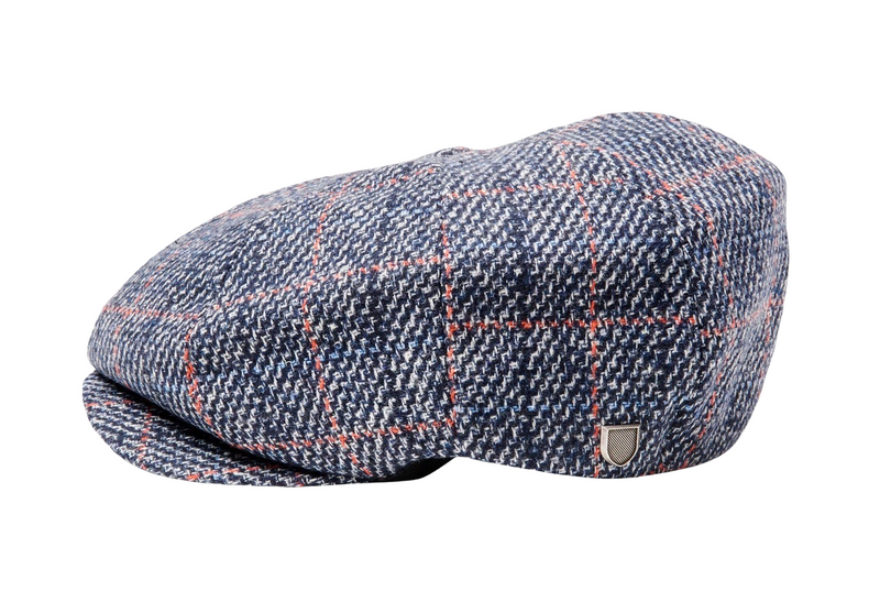 Brood Snap Cap Washed Navy/Phoenix Orange 10770 - Brixton