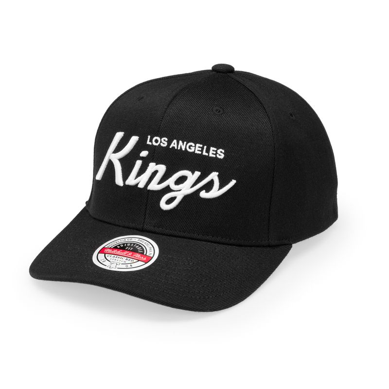 Los Angeles Kings Script NHL Black/White Red Classic - Mitchell & Ness